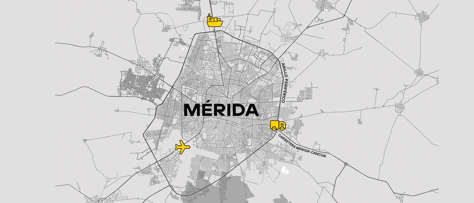 Mapa de Mérida - Sunlogics Park
